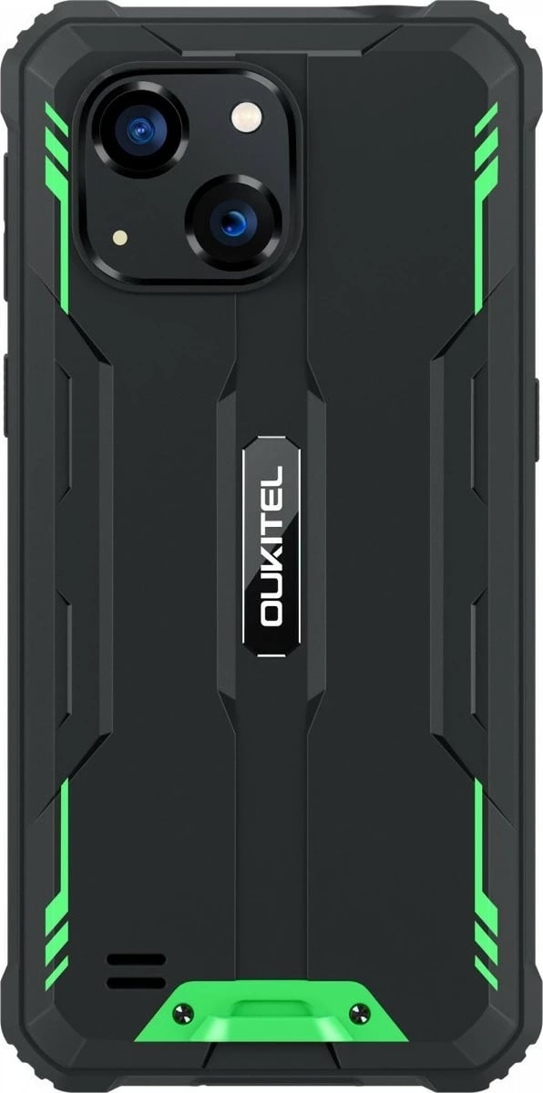Celular Oukitel G2, 6", 4/64GB, Android 14, IP69K, Gjelbër