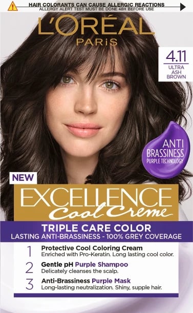 Excellence 4.11 Cool Ultra Ash Brown