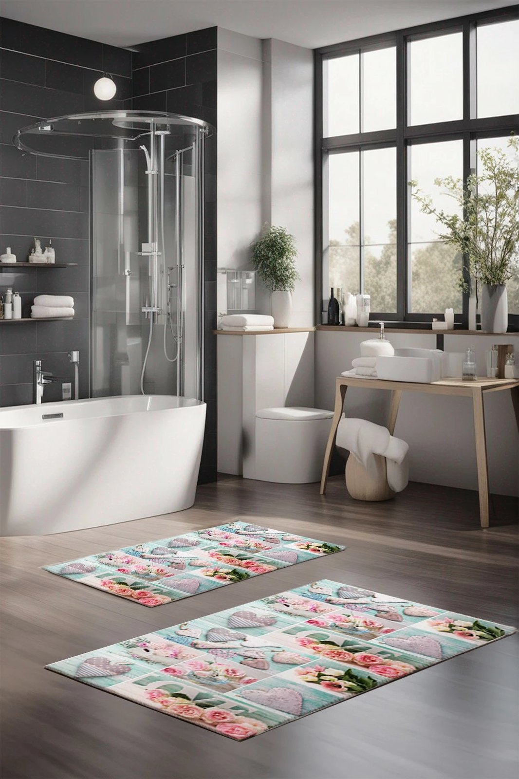 Set tapetash për banjo, shumëngjyrëshe, Mijolnir, CT-5259, 2 copë