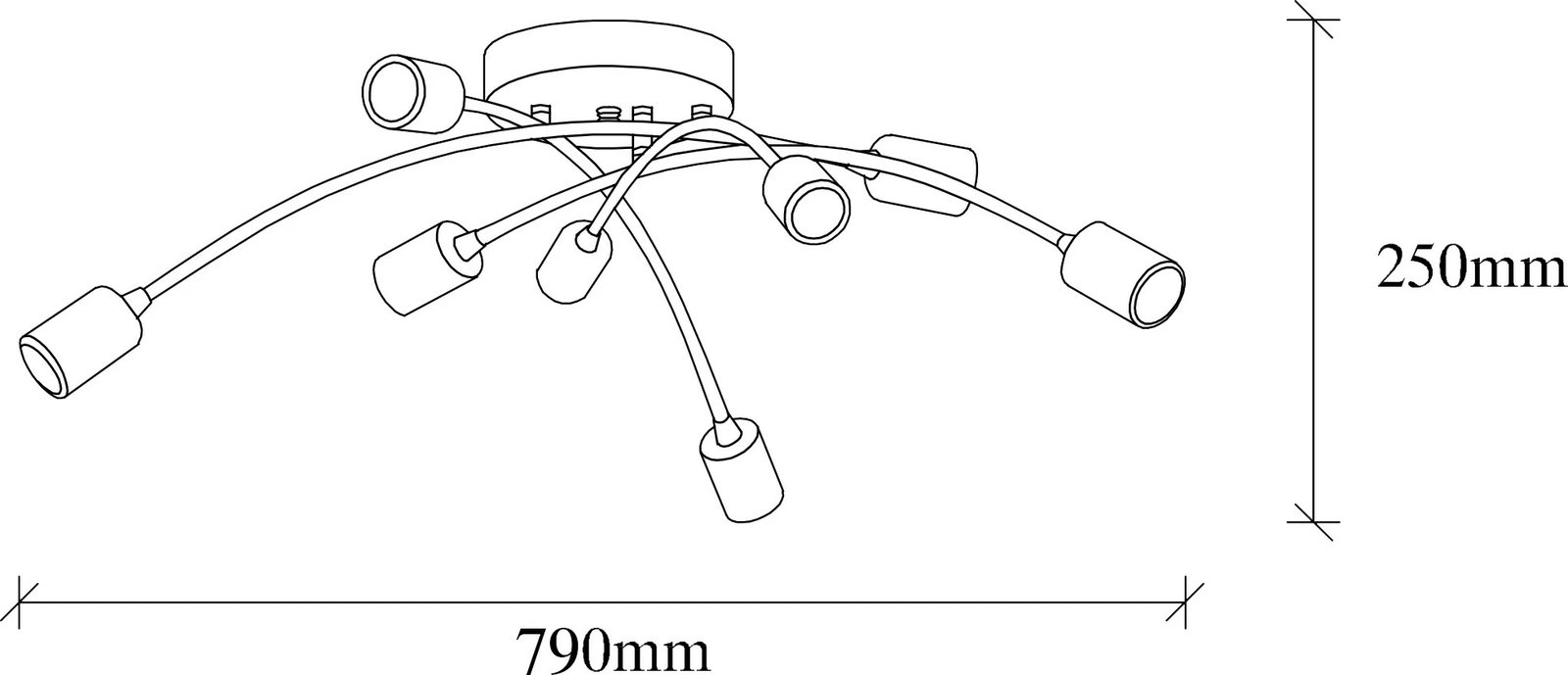 Llambadar Opviq, Banana - 1152, ngjyrë vintage
