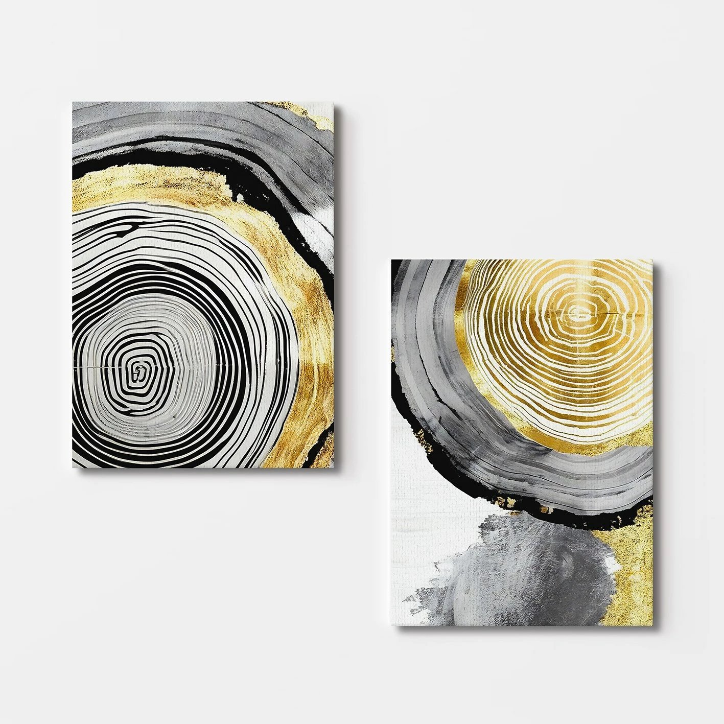 Pikturë dekorative në kanavacë (2 copë), Wallity, 2KNV4384, 50x70