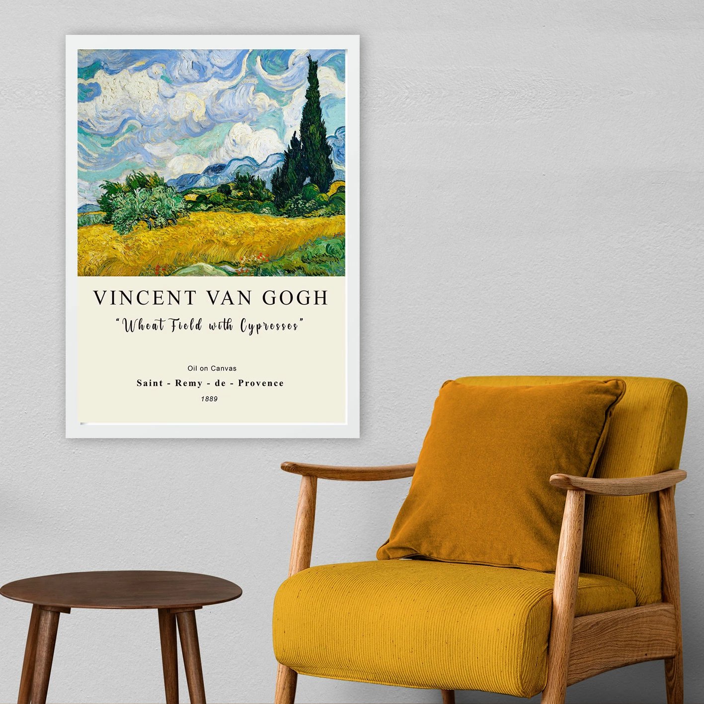 Pikturë dekorative me kornizë, multingjyrëshe, BC537404-3545