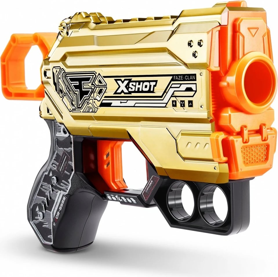 Lodër blaster ZURU X-Shot Skins Menace Faze Launcher, 4 shigjeta, Mix Lodër blaster ZURU X-Shot Skins Menace Faze Launcher, 4 shigjeta, Mix