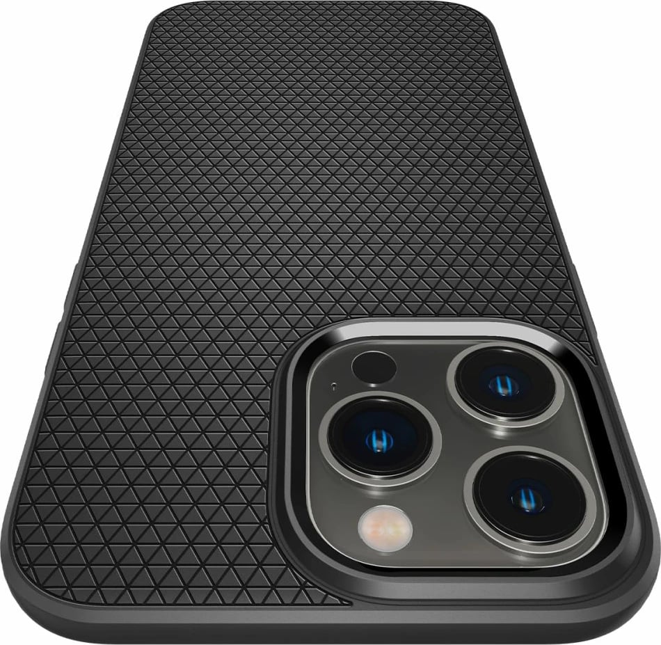 Mbështjellës Spigen Liquid Air për iPhone 14 Pro Max, Matte Black