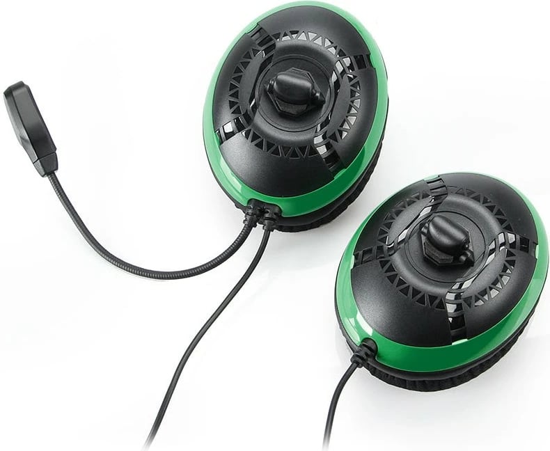 Kufje gaming Raptor HX200 stereo, me mikrofon, jeshile