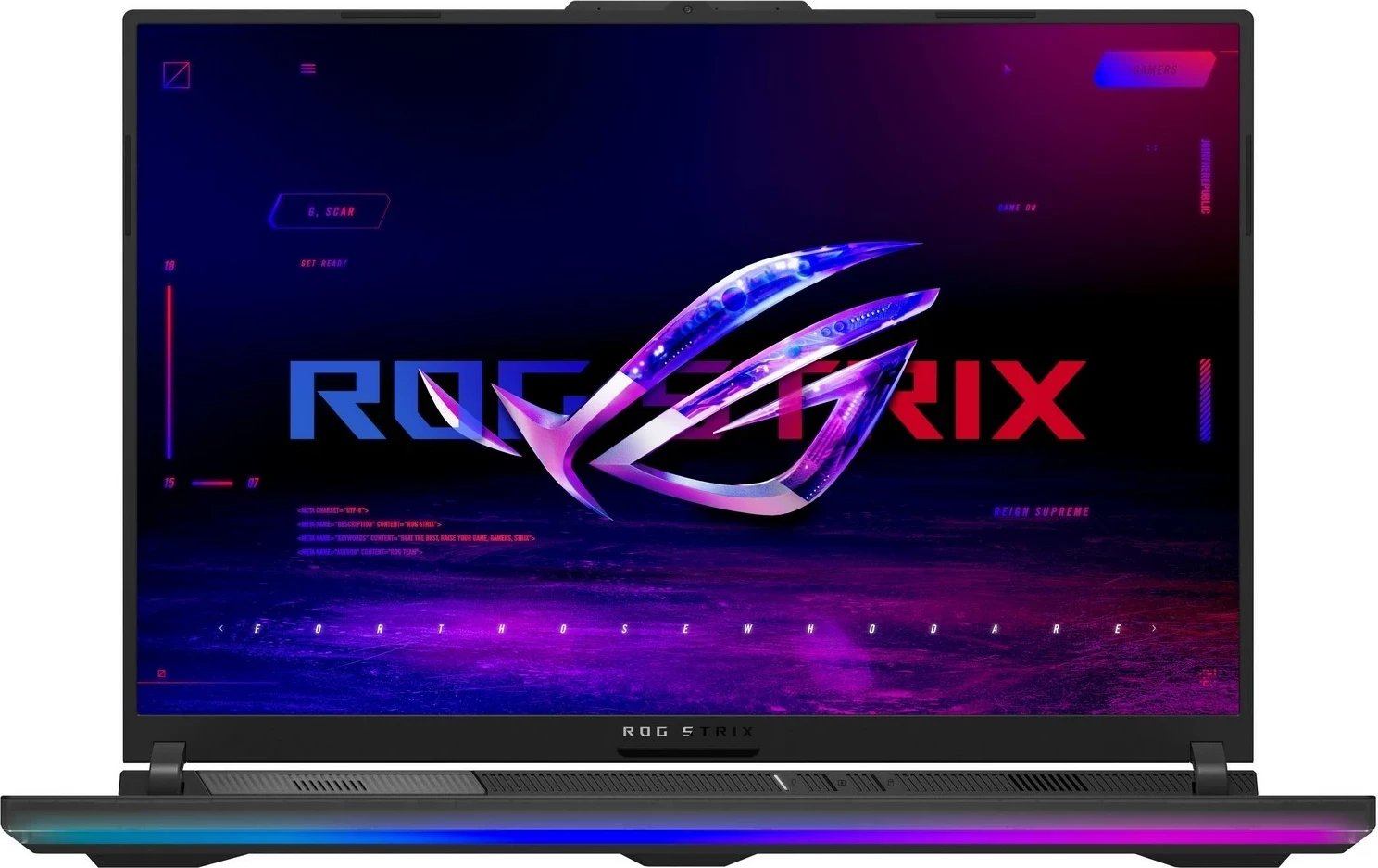 Laptop Asus ROG Strix SCAR 18 G834JZR-N6036W, i9-14900HX, 32GB, 1TB + 2TB, RTX4080, 18"-240Hz, e zi