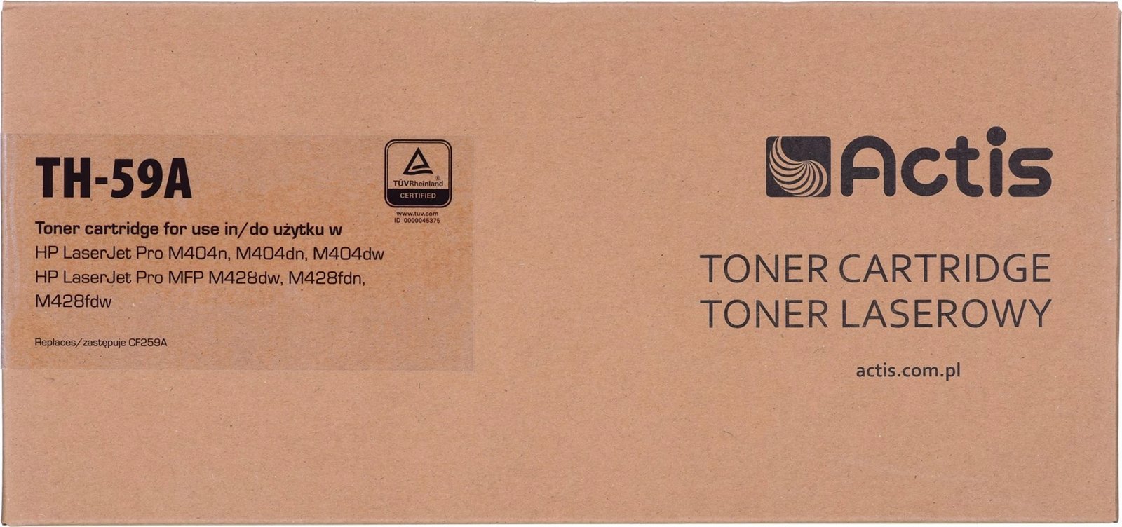 Toner zëvendësues Actis TH-59A për printer HP CF259A, Supreme, i zi Toner zëvendësues Actis TH-59A për printer HP CF259A, Supreme, i zi