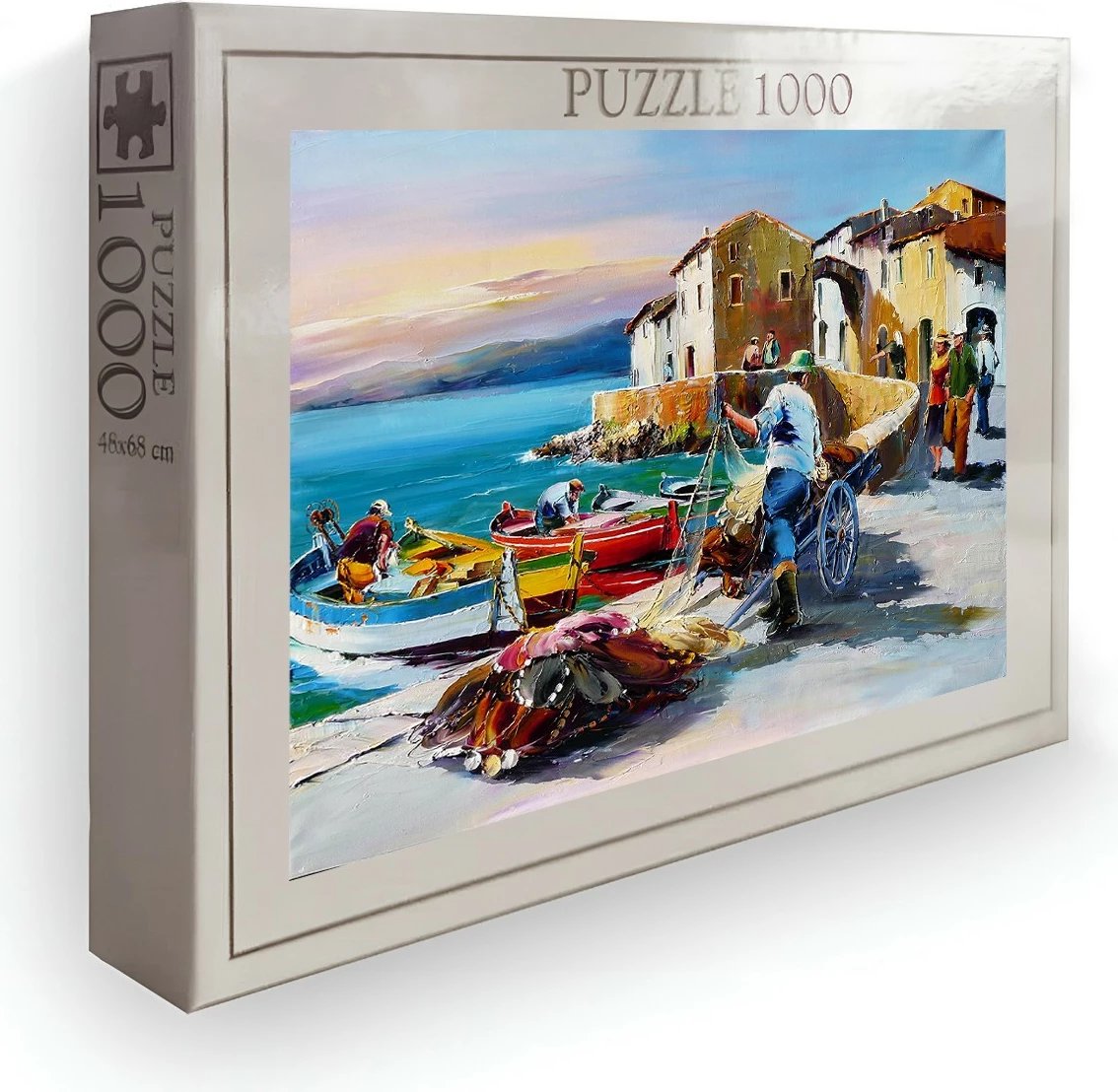 Puzzle 1000 copë, Evila Originals, shumëngjyrësh, PZL_012_1000