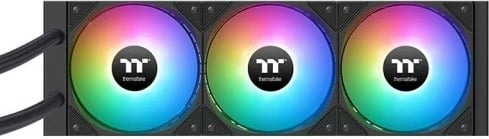 Ftohës uji AIO Thermaltake LA360-S ARGB CL-W462-PL12SW-A, radiator 360 mm, 3x120 mm 2500 RPM, ekran LCD 2.4", ARGB