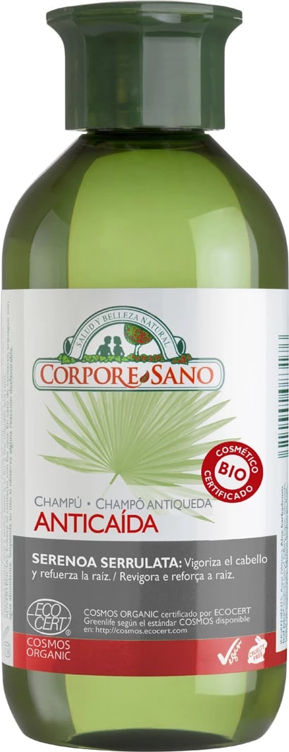 Shampon kundër rënies së flokëve Corpore Anticaida Cosmos Organic 300ml