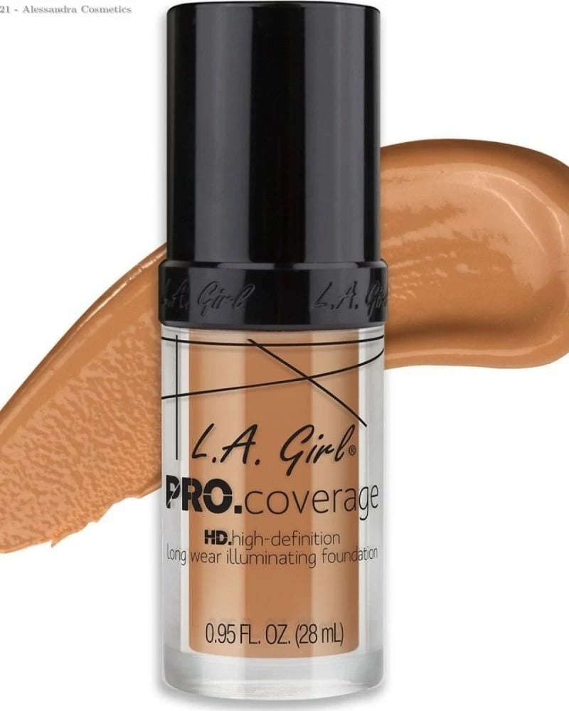 Krem pudër L.A. Girl Pro Coverage Soft Honey, 28ml