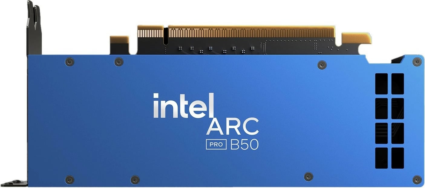 Kartelë grafike Intel B50 Pro 16GB GDDR6, kaltër