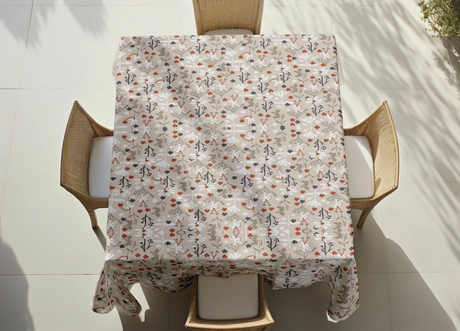 Mbulesë tavoline Hermia, Asr-tblclt25-51, 140x140cm