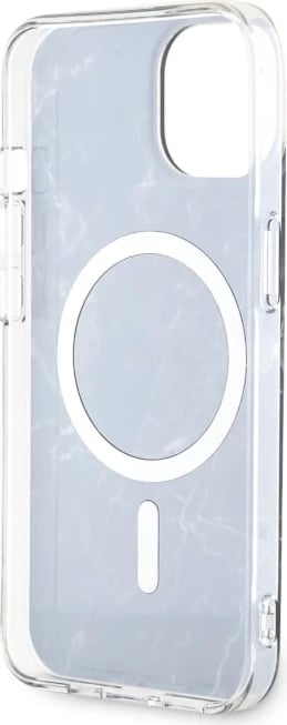 Mbështjellës Guess GUHMP14MPCUMAK për iPhone 14 Plus 6.7", MagSafe, mermer, zi Mbështjellës Guess GUHMP14MPCUMAK për iPhone 14 Plus 6.7", MagSafe, mermer, zi