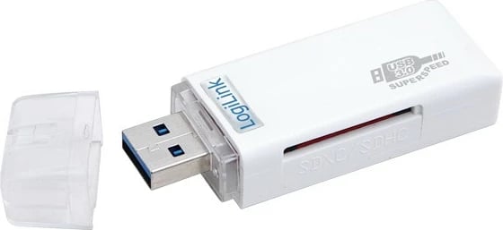 Lexues kartelash LogiLink CR0034, USB 3.0, i bardhë