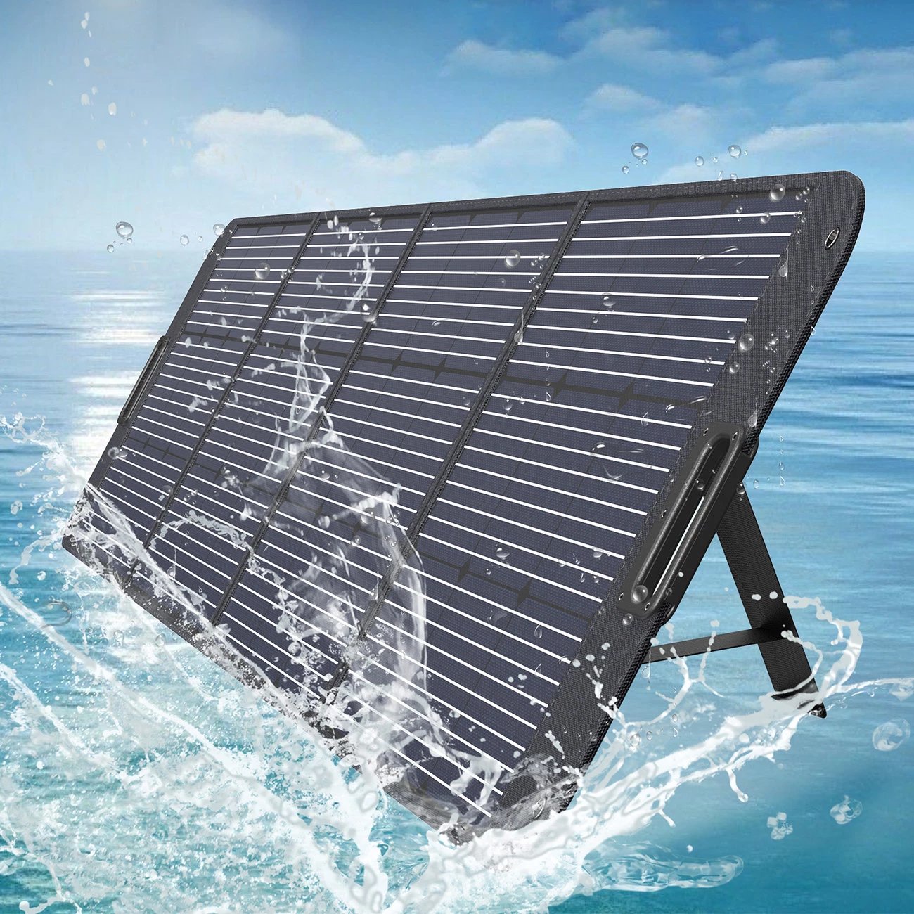 Panel diellor portativ Choetech SC011, 200W, i palosshëm, i zi