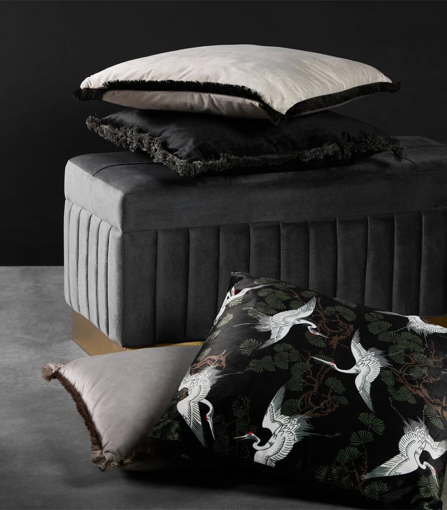 Jastëk dekorativ Iheron, pëlhurë shumëngjyrëshe, 45x45cm