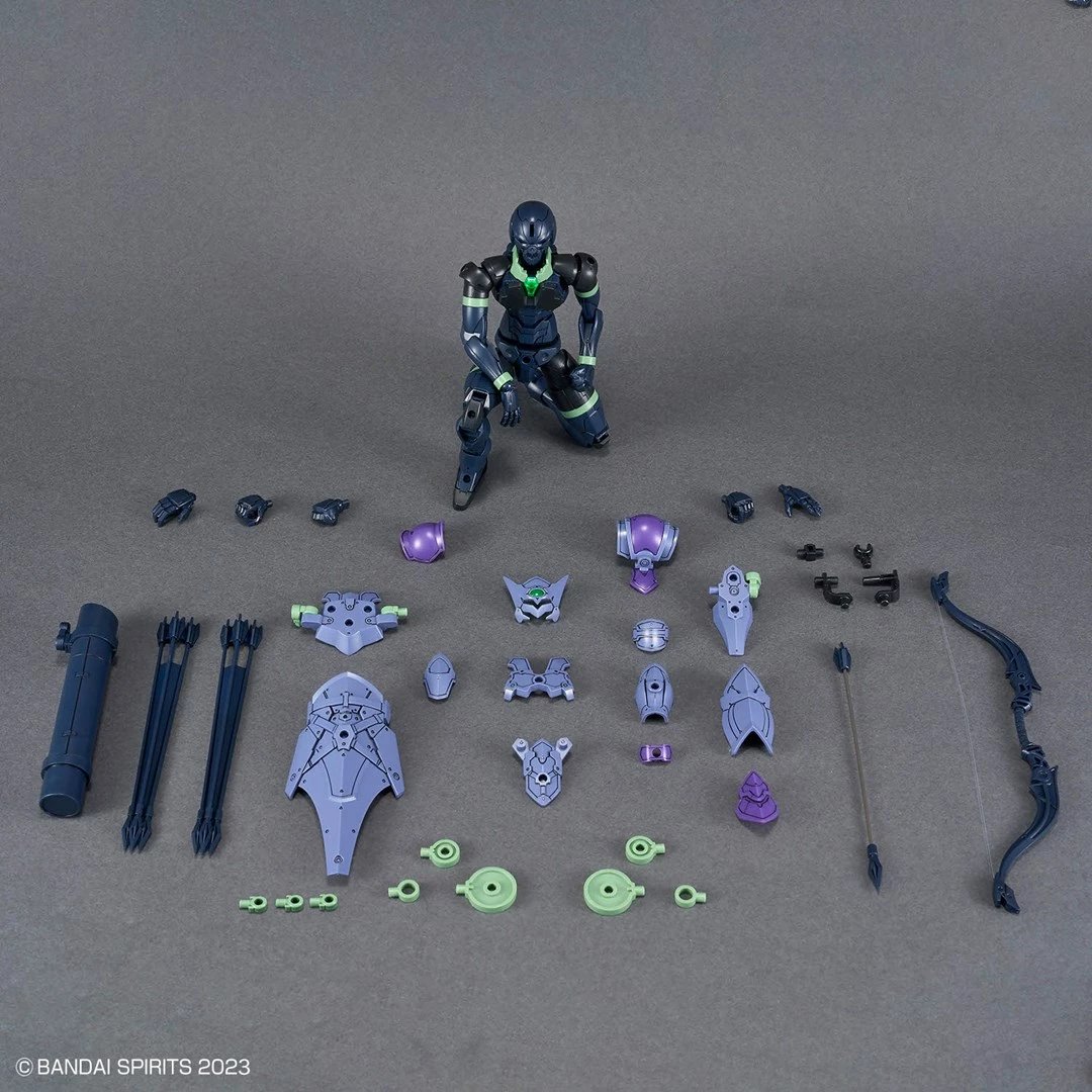 Model kit Bandai 30MF Rosan Archer, shumëngjyrësh