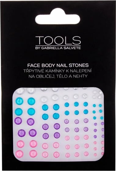 Aksesor dekorativ Gabriella Salvete TOOLS Face Body Nail Stones 02 për femra, 1 pako