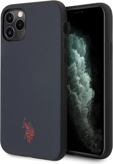 Mbështjellës U.S. Polo Assn. USHCN65PUNV për iPhone 11 Pro Max, Polo Type Collection, Granat