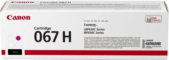 Toner Canon 067H 5104C002 rendiment 2350 faqe magenta