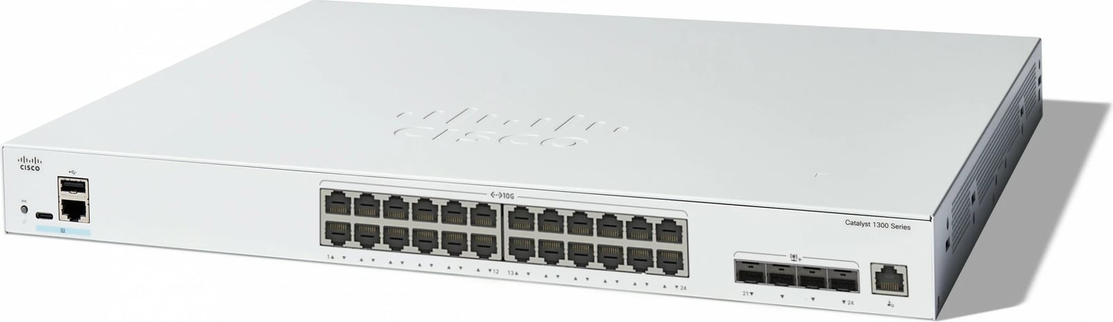 Switch Cisco Catalyst C1300-24XT, Managed, L2/L3, rack mounting