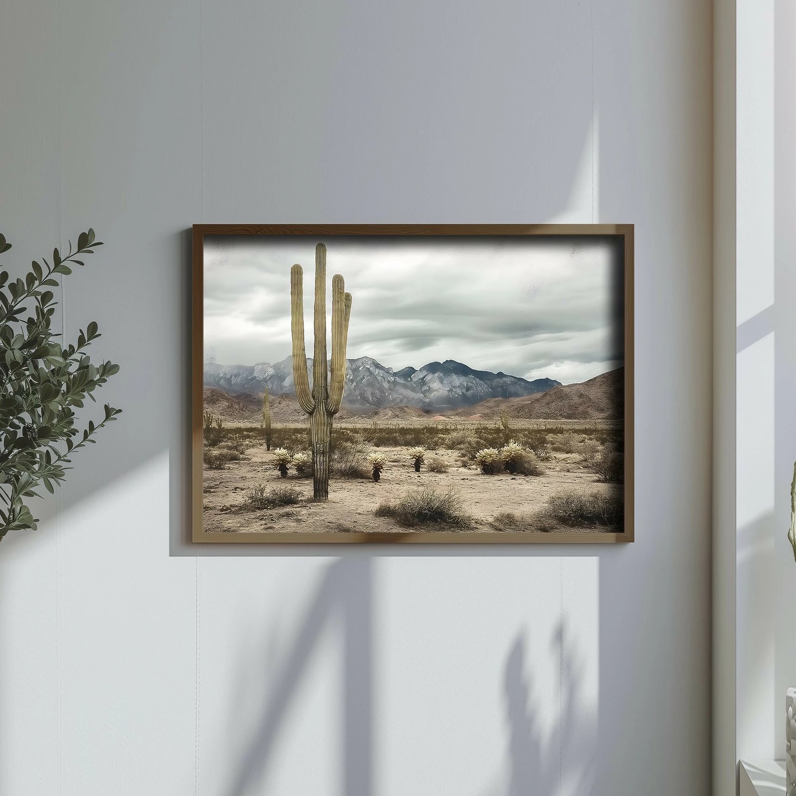 Pikturë dekorative me kornizë MDF, Wallity, GE192-L