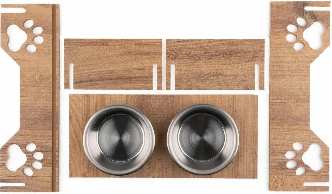 Enë ushqimi për kafshë, Paws & Whiskers, Apvm6, shumëngjyrëshe