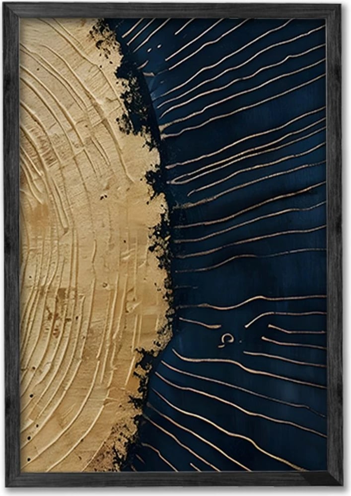 Pikturë dekorative me kornizë (3 copë), Wallity, Ersy3Syhcrv48