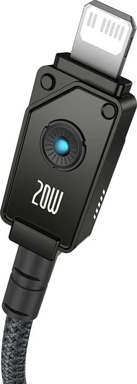 Kabllo USB Baseus Unbreakable, 2 m, 20 W, E zezë