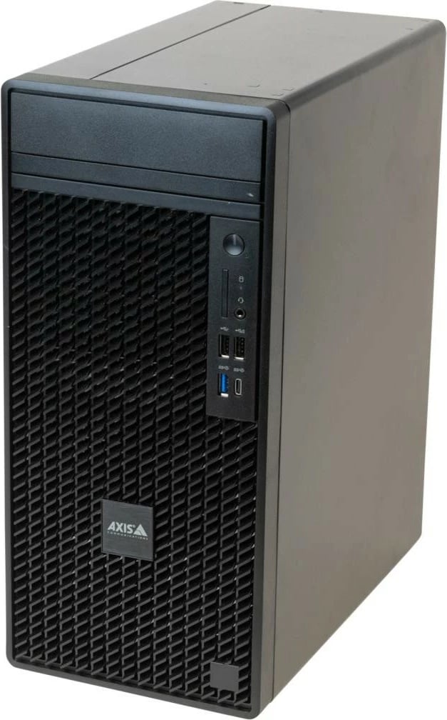 Kasë Axis S1216 Tower, regjistrues softuerik për kamera rrjeti, e zezë