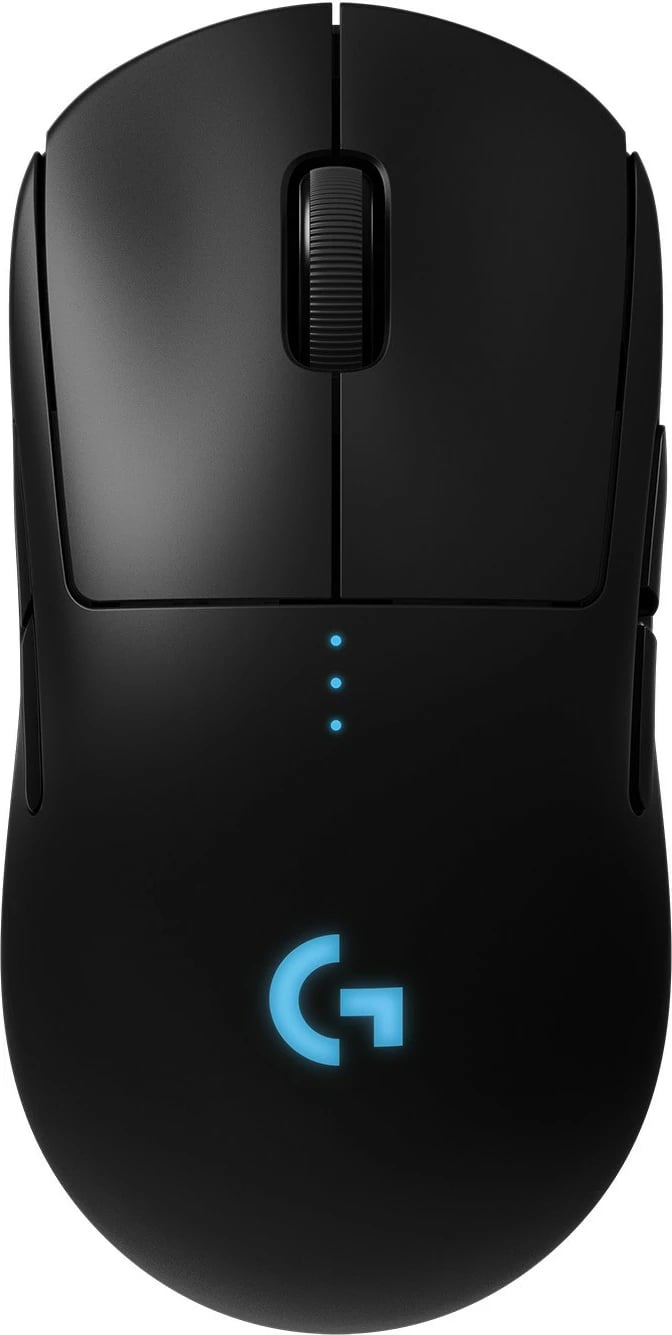 Maus Logitech G PRO Wireless, Ambidextrous, Optik, RF Wireless, 25600 DPI, 1 ms, Ngjyrë e zezë Maus Logitech G PRO Wireless, Ambidextrous, Optik, RF Wireless, 25600 DPI, 1 ms, Ngjyrë e zezë