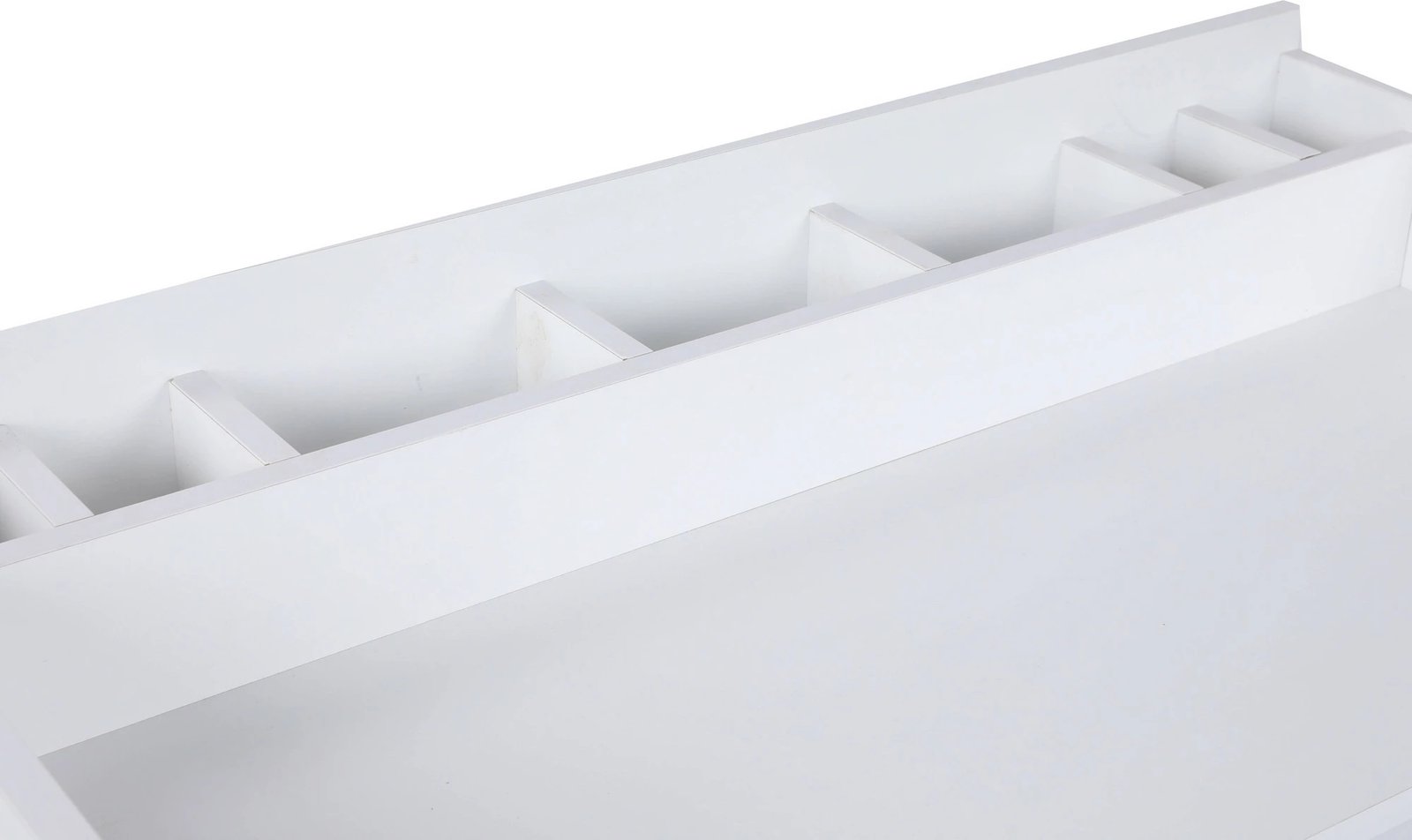 Tavolinë grimi Skye Decor, e bardhë dhe e zezë, Doha