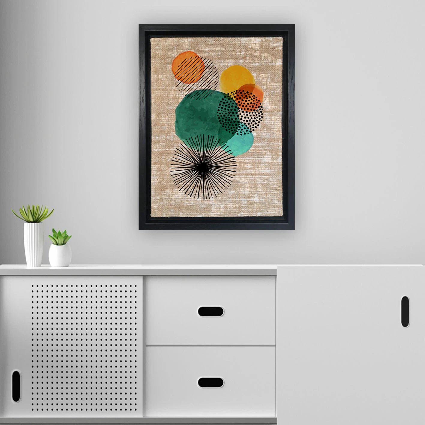 Pikturë dekorative në kanavacë, shumëngjyrëshe, Wallity LSJ21936225111 - 96136, 96x136cm