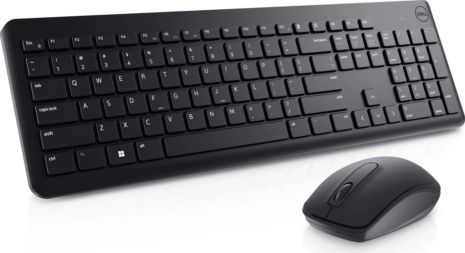 Set tastierë & maus me wireless, Dell KM3322W, e zezë