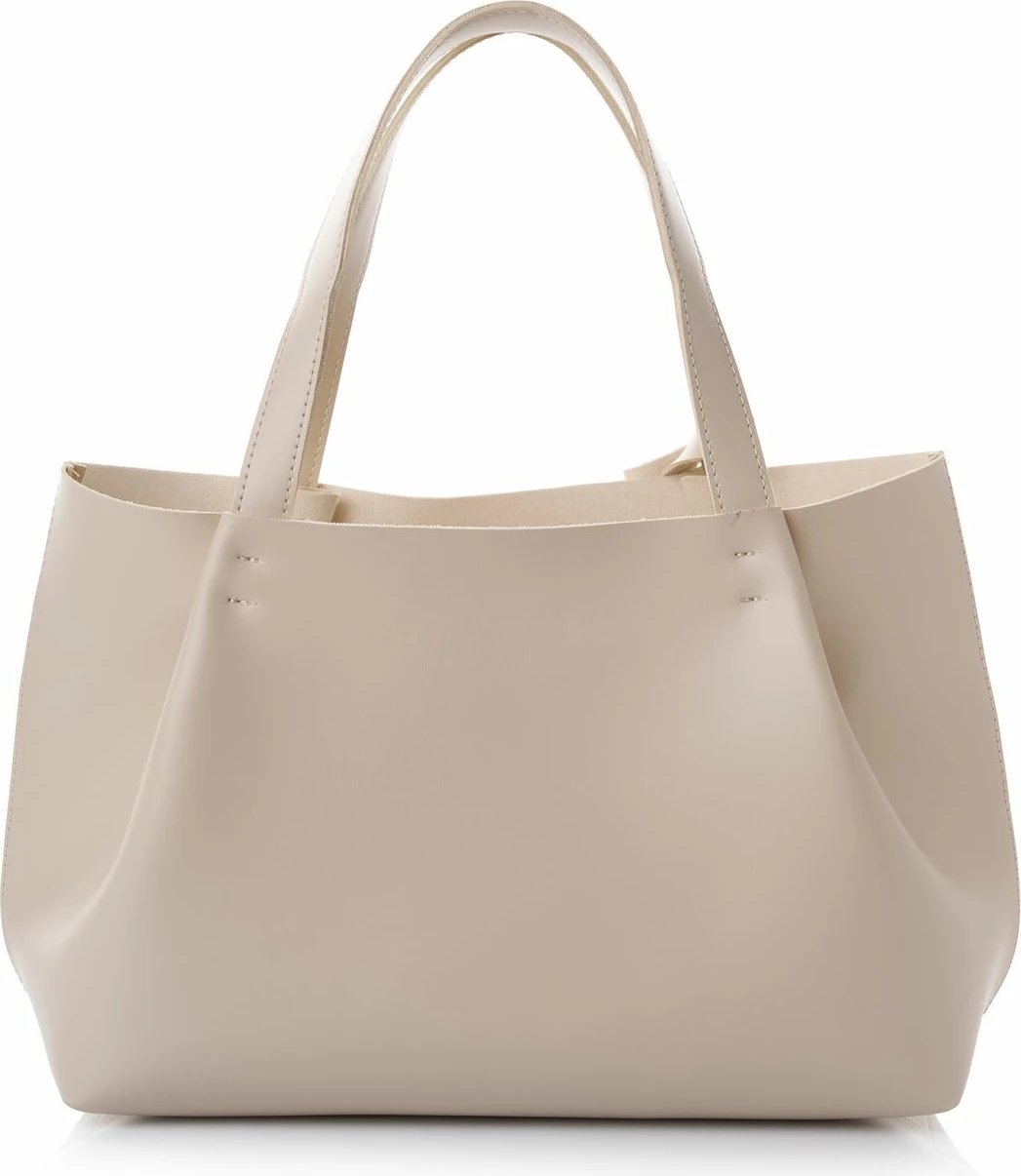 Çantë tote Vince Camuto, Monza, ngjyrë krem