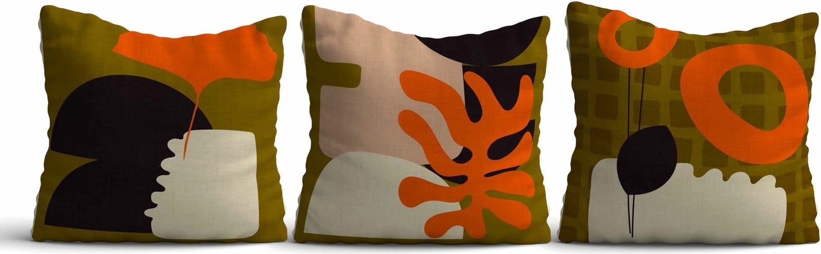 Set mbulesash jastëkësh (3 copë), dizajn Aberto, Asr_plw25 - 4