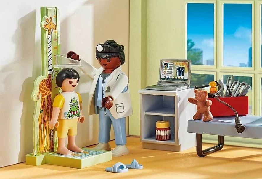 Set lodrash Playmobil Action Heroes 71619, doktor me arush lodër, 28 pjesë