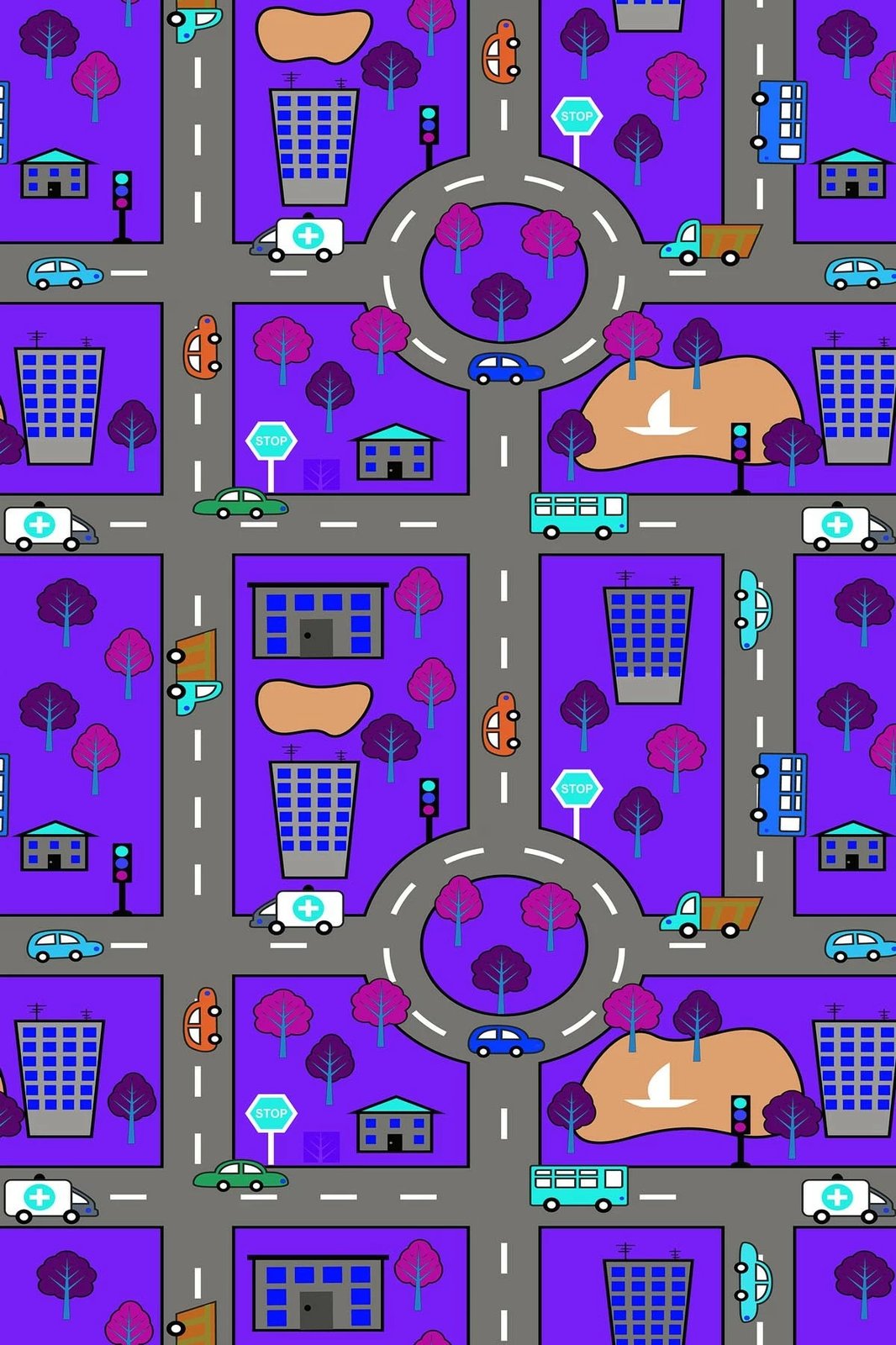 Qilim shumëngjyrësh për fëmijë, Conceptum Hypnose, HMNT457, 140x220cm