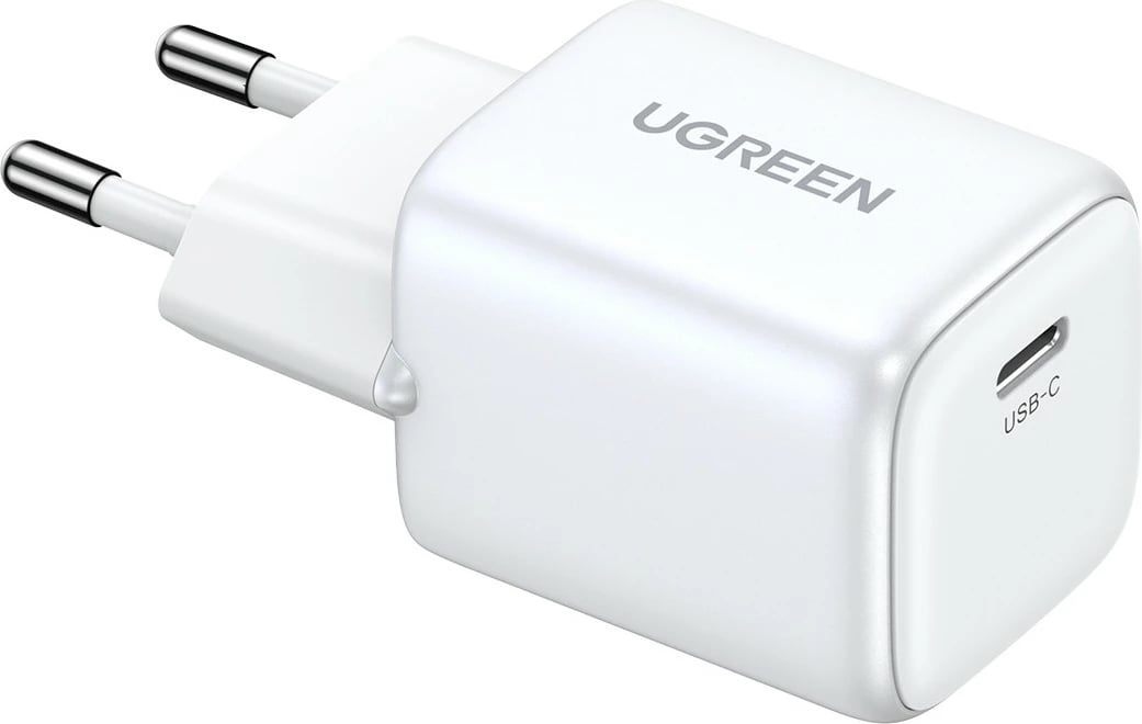 Karikues Ugreen 15324, 20W, Power Delivery 3.0, Quick Charge 4, USB Type-C, bardhë