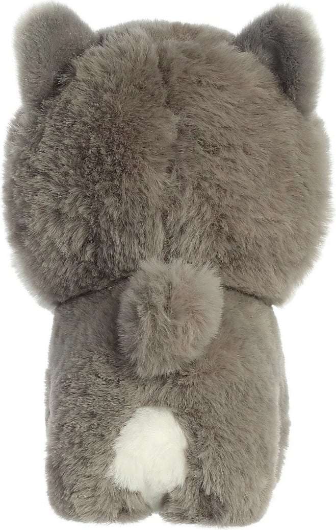 Lodër pelushi Husky Daffi Teddy Pets, 19 cm, gri e bardhë