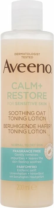 Losion fytyre Aveeno Calm + Restore Soothing Oat Toning Lotion, 200ml