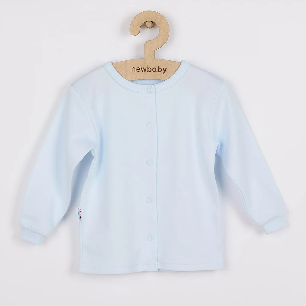 Set 2-pjesësh foshnje New Baby Knight, pambuk 100%, madhësi 80 (9-12m), blu