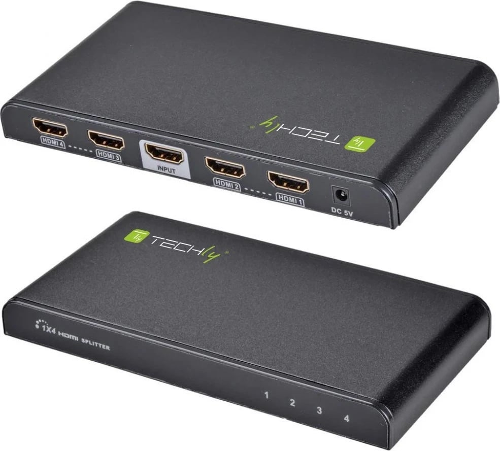 Splitter HDMI TECHly 4 rrugësh 4K*2K IDATA HDMI-4K4