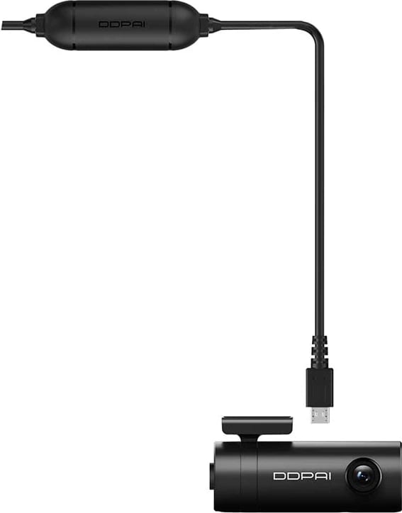 Adapter energjie për makinë DDPAI Hardwire Kit MINI, micro USB, 3.5m, i zi