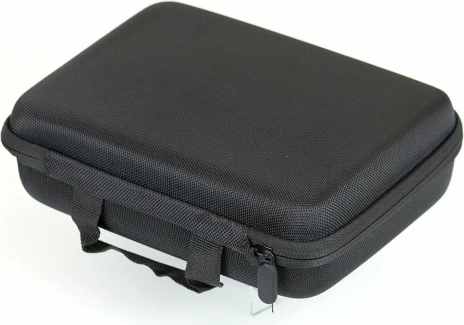 Kuti mbrojtëse për kamera sportive dhe aksesorë, Hurtel, universale për GoPro/SJCAM/Xiaomi Yi, madhësia M, 22x18x6.5 cm, e zezë