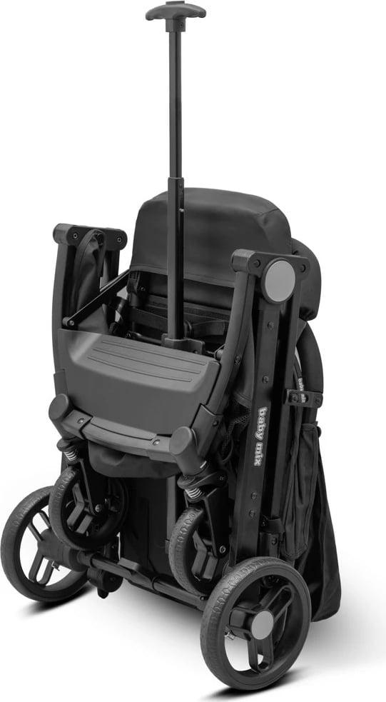 Karrocë golf, Baby Mix, Bimelo, alumini, palosje me një dorë, deri 22 kg, 7.4 kg, me mbulesë këmbësh, e zezë