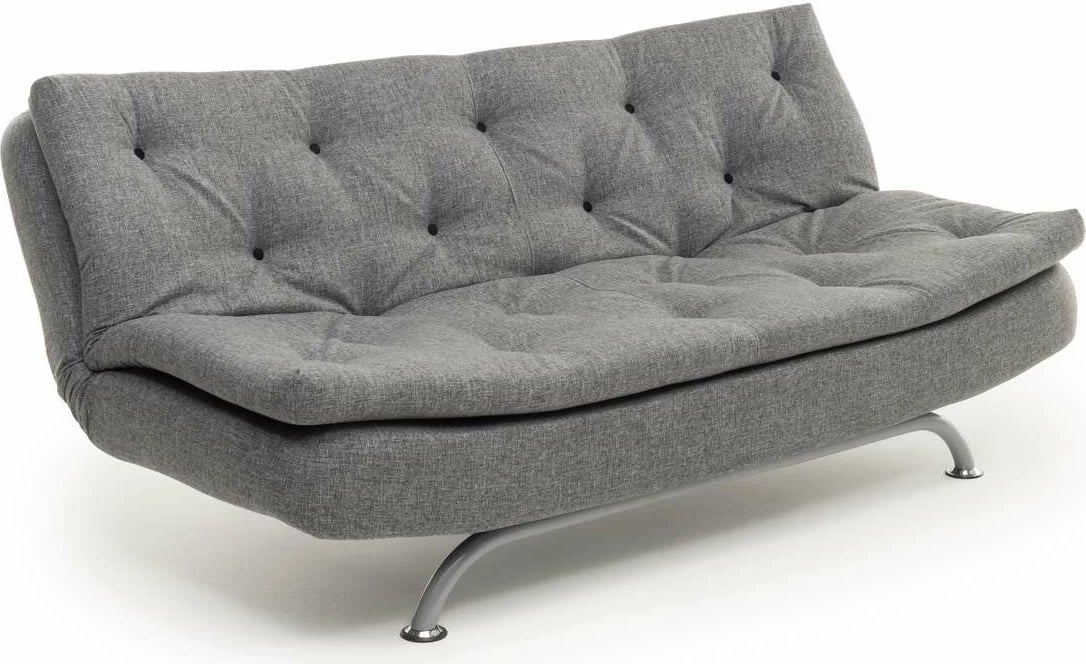 Divan-krevat 3 vendësh, Atelier del Sofa, Rivo, ngjyrë gri e çelët