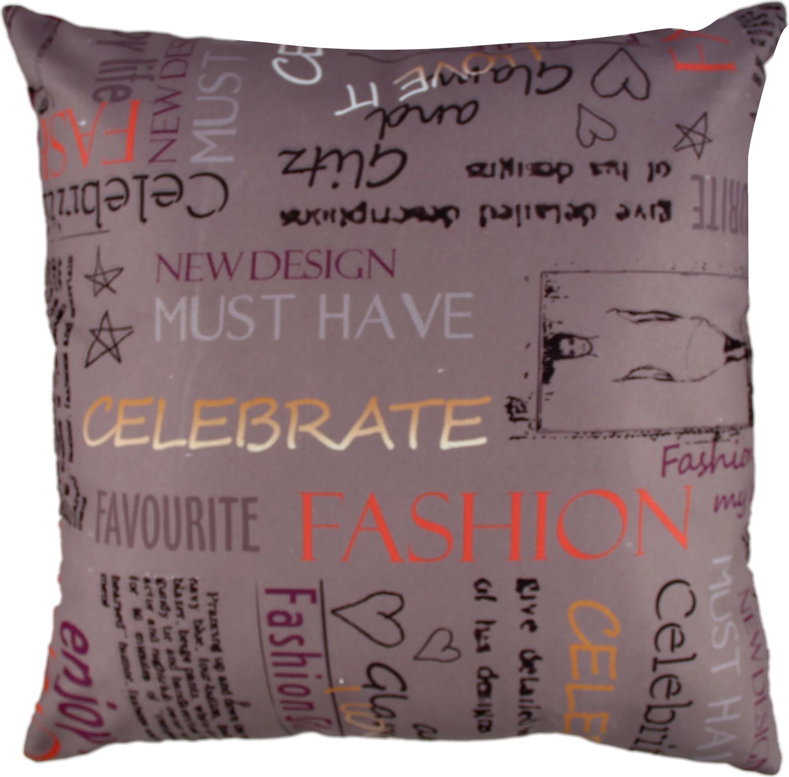 Jastëk Evila Originals, shumëngjyrësh, A10846, 43x43cm