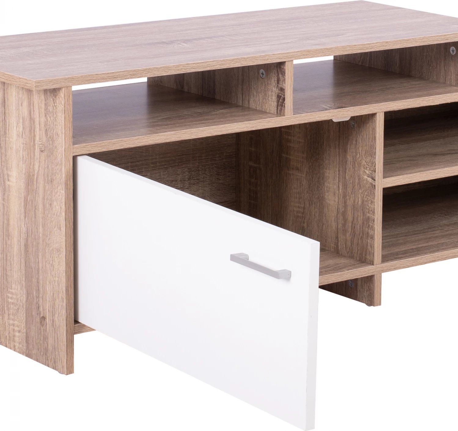 Njësi TV SCOTT FH8766.01 128X39X46 cm. Sonama e Bardhë